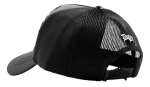 Gorra Dandy Hats Black Flame negra con bordado de flamas en relieve 3D, detalle del bordado