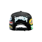 Gorra Dandy Hats Dandy Son negra con bordado DANDY SON en relieve 3D, vista trasera