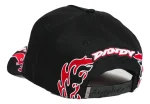 Gorra Dandy Hats Moto Shock Drop Surprise Negra negra con bordado Moto Shock en relieve 3D, vista trasera