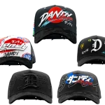 Set Dandy Hats Eleventh Anniversary Bundle con seis gorras de colección, vista frontal