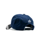Gorra Dandy Racing Hat negra con bordado racing de alta densidad en relieve, vista trasera