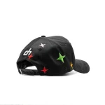 Gorra Dandy Hats Summer Hat negra con logo Dandy Summer bordado en relieve 3D, vista trasera