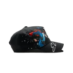 Gorra Dandy Hats El Mago negra con ilustración El Mago bordada en relieve 3D, vista frontal