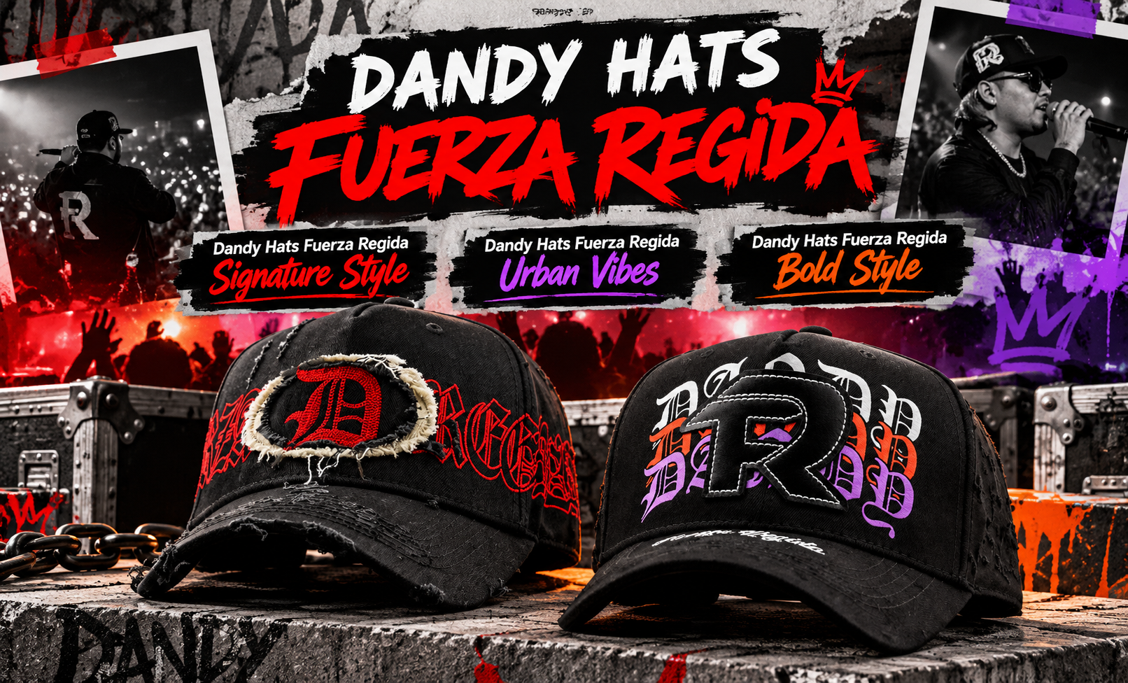 Dandy Hats Fuerza Regida