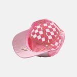 Gorra Dandy Hats Strawberry Shortcake trucker blanca y rosa, vista interior